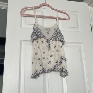 American Eagle floral tank top